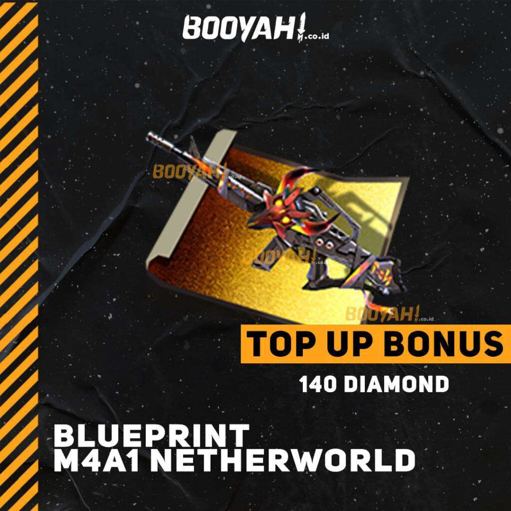 bonus Blueprint M4A1 Netherworld FF