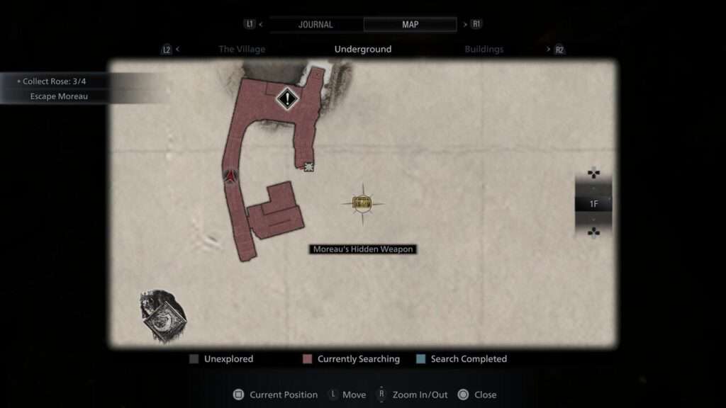 Peta lokasi senjata tersembunyi resident evil village